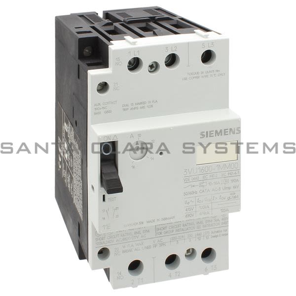 Siemens 3VU1600-1MM00 Starter Product Image