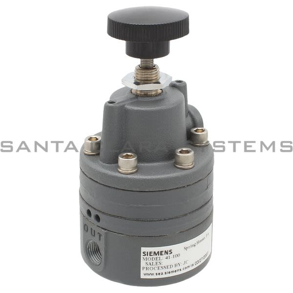 Siemens 41-100 Regulator Product Image