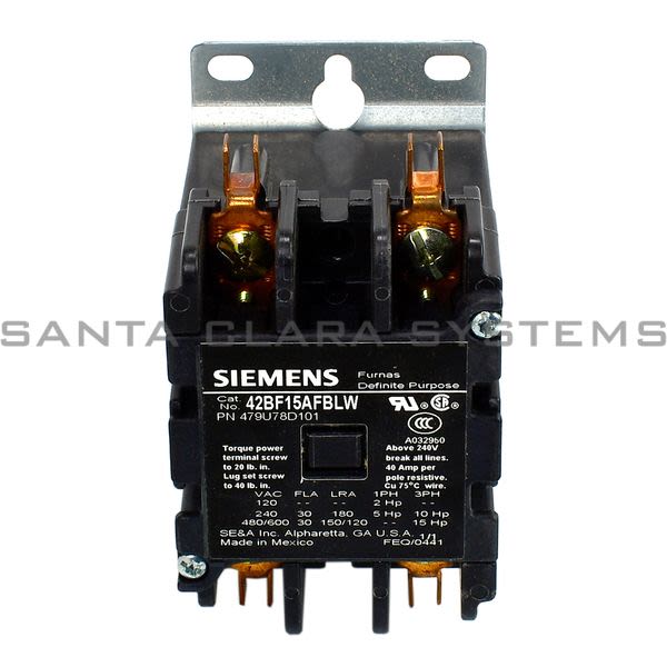 Siemens 42BF15AFBLW Contactor Product Image