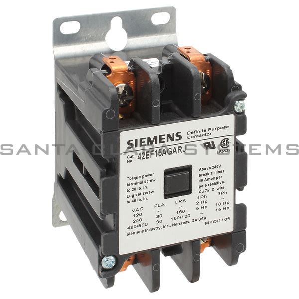 Siemens 42BF15AGARJ Contactor Product Image
