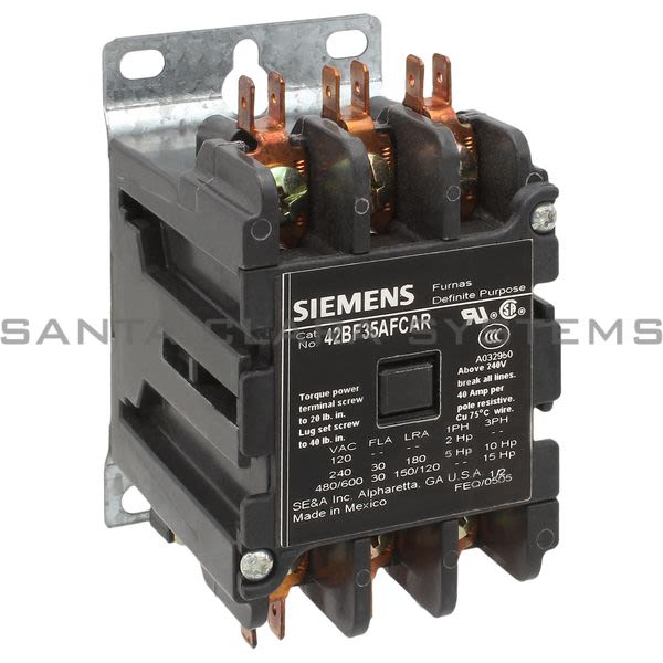 Siemens 42BF35AFCAR Definite Purpose Contactor Product Image