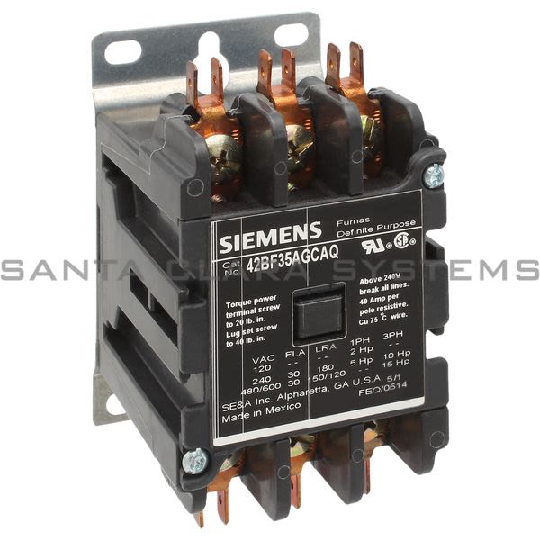 Siemens 42BF35AGCAQ Definite Purpose Contactor Product Image