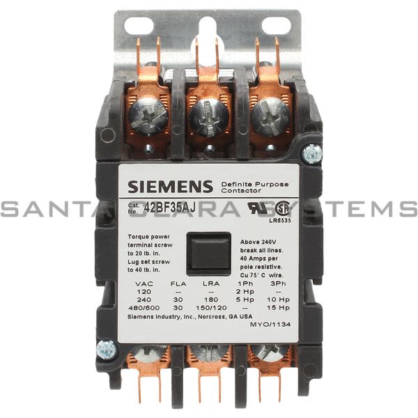 Siemens 42BF35AJ Definite Purpose Contactor Product Image