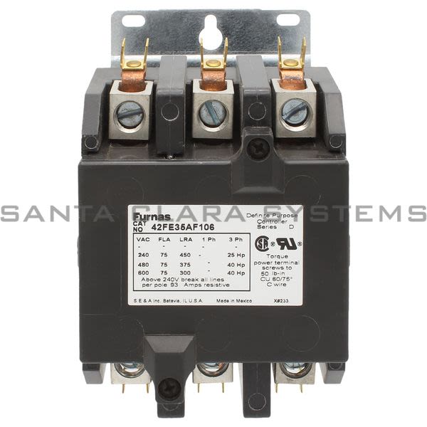 Siemens 42FE35AF106 Definite Purpose Contactor | 42FE35AF106 Product Image