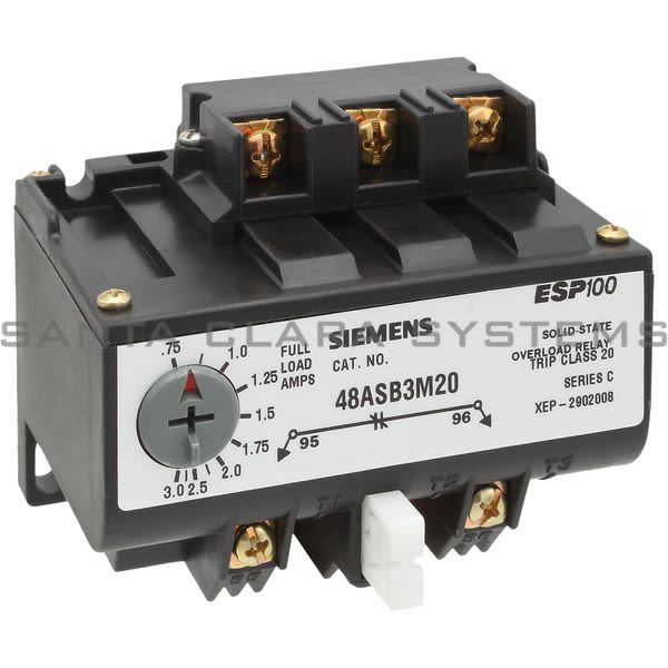 Siemens 48ASB3M20 Overload Relay Product Image