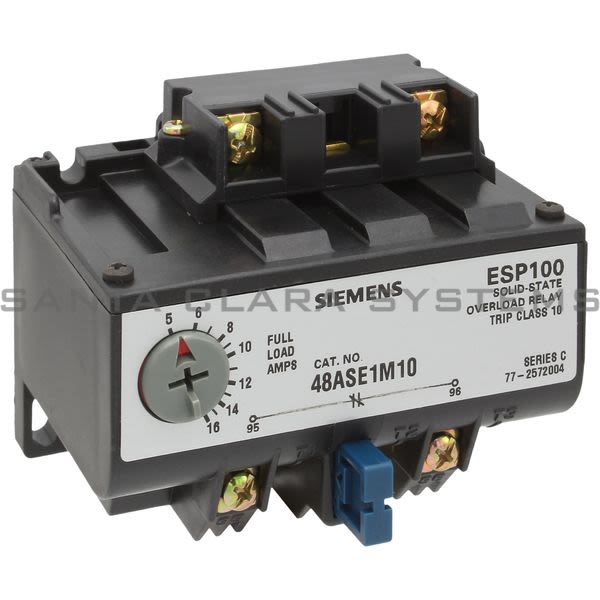 Siemens 48ASE1M10 Overload Relay | ESP100 Product Image