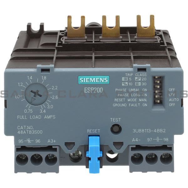 Siemens 48ATB3S00 Overload Relay Product Image
