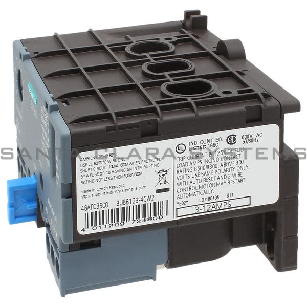 Siemens 48ATC3S00 Overload Relay Product Image