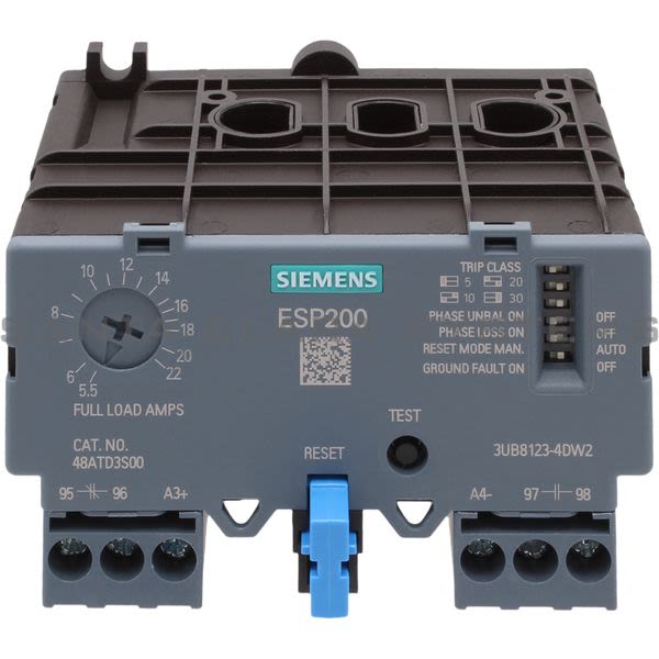 Siemens 48ATD3S00 Overload Relay | 3UB8123-4DW2 Product Image