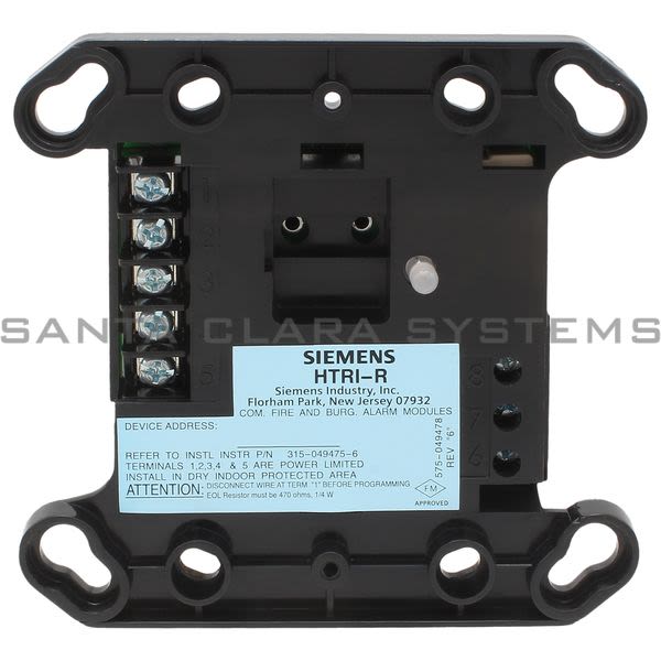 Siemens 500-033300 HTRI-R Intel Interface w/Relay Product Image