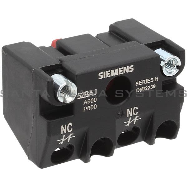 Siemens 52BAJ Contact Block Product Image