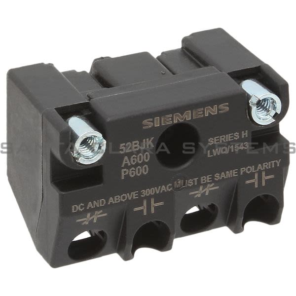 Siemens 52BJK Contact Block Product Image