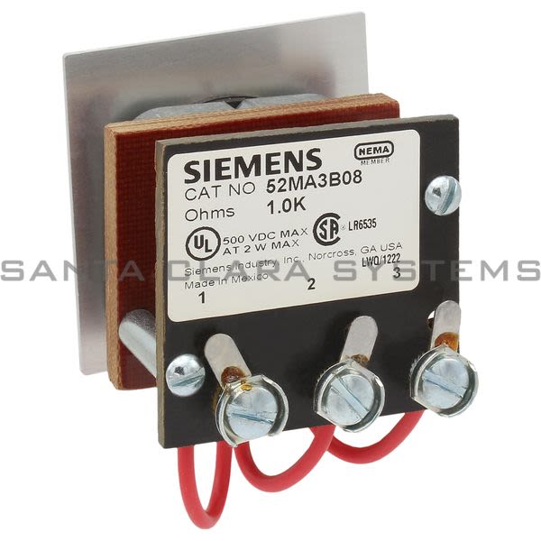 Siemens 52MA3B08 Control Product Image