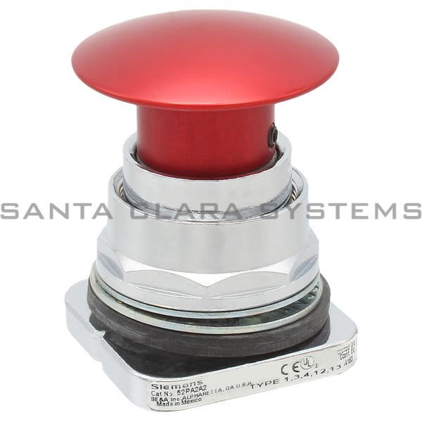 Siemens 52PA2A2 Pushbutton Product Image