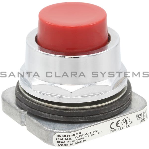 Siemens 52PA8B2 Pushbutton Product Image