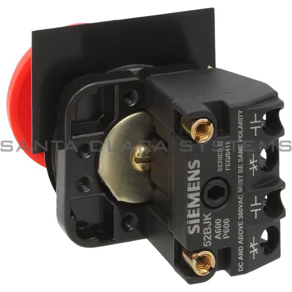 Siemens 52PX2W2A Pushbutton Product Image