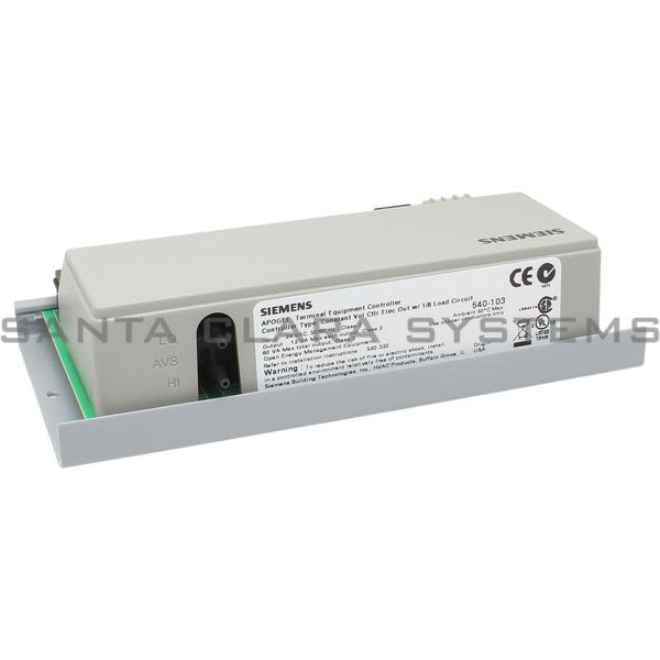 Siemens 540-103 Terminal Equipment Controller Product Image