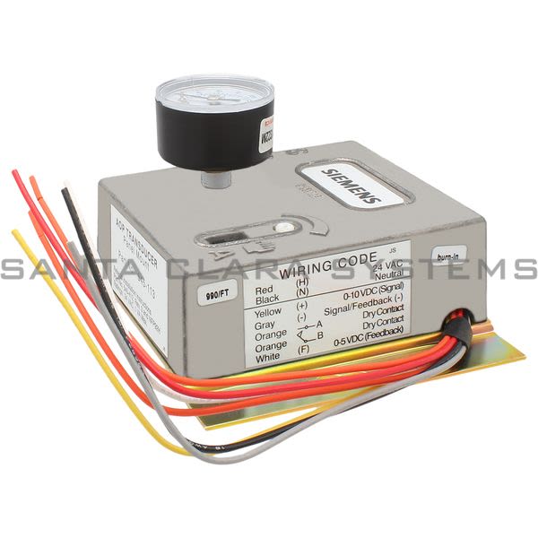 Siemens 545-113 Pneumatic Transducer Product Image