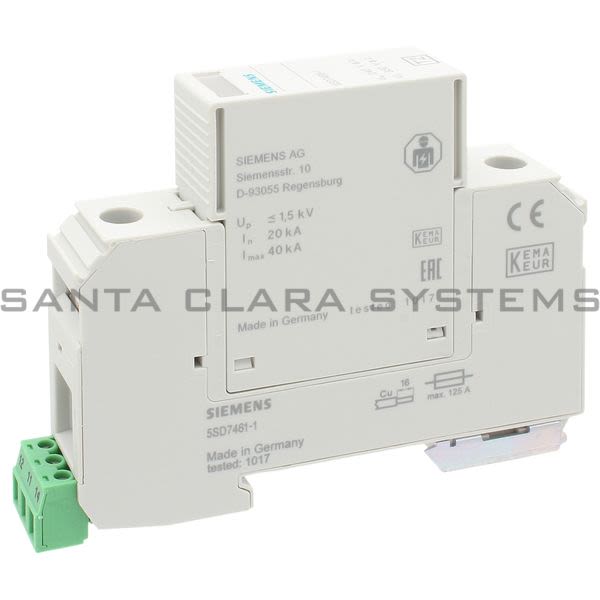 Siemens 5SD7461-1 Surge Protector Product Image