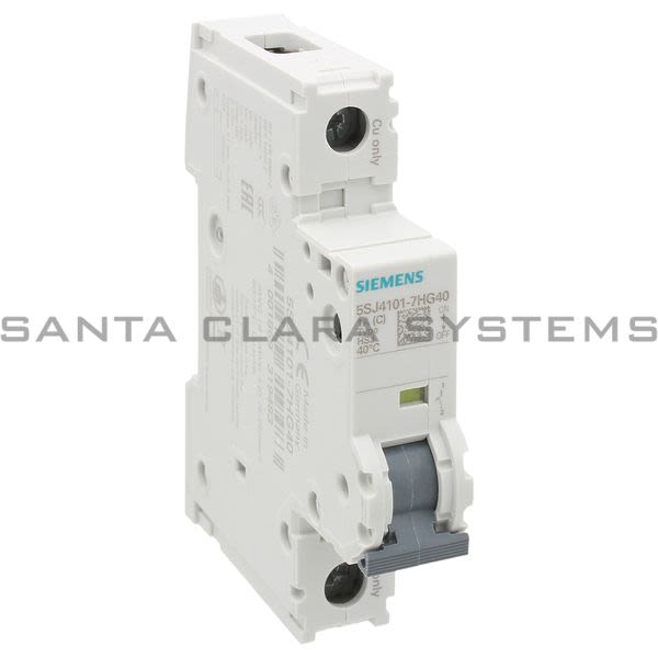 Siemens 5SJ4101-7HG40 Miniature Circuit Breaker | 5SJ4101-7HG40 Product Image