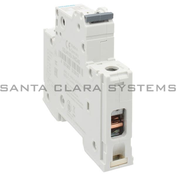 Siemens 5SJ4103-7HG40 Miniature Circuit Breaker | 5SJ4103-7HG40 Product Image