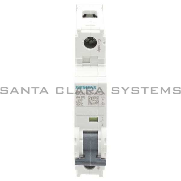 Siemens 5SJ4104-8HG40 Miniature Circuit Breaker | 5SJ4104-8HG40 Product Image