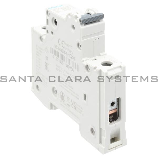 Siemens 5SJ4104-8HG40 Miniature Circuit Breaker | 5SJ4104-8HG40 Product Image