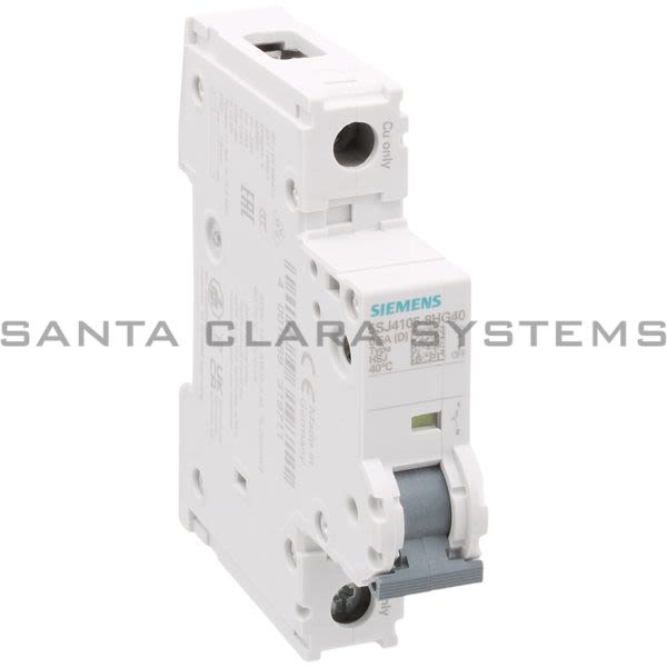 Siemens 5SJ4105-8HG40 Miniature Circuit Breaker | 5SJ4105-8HG40 Product Image