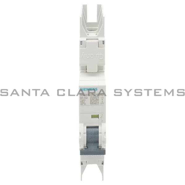 Siemens 5SJ4106-7HG42 Miniature Circuit Breaker | 5SJ4106-7HG42 Product Image