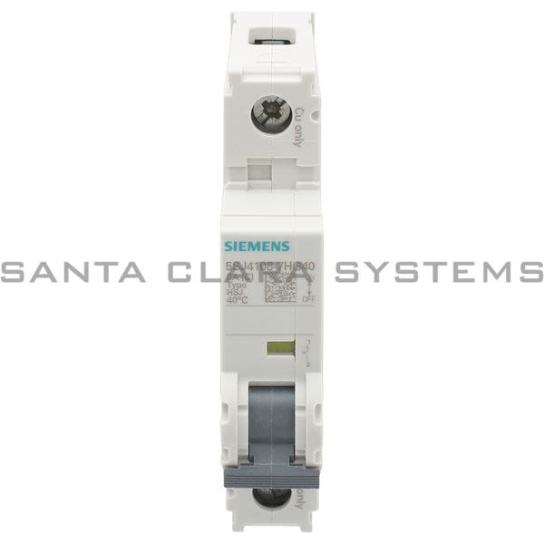 Siemens 5SJ4108-7HG40 Miniature Circuit Breaker | 5SJ4108-7HG40 Product Image