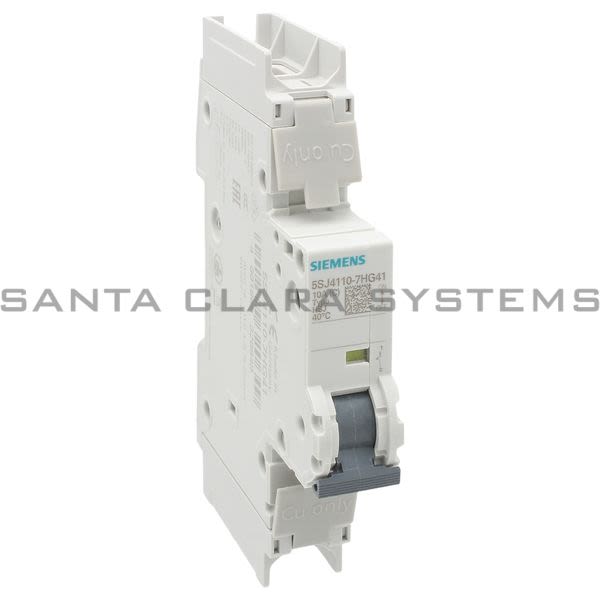 Siemens 5SJ4110-7HG41 Miniature Circuit Breaker | 5SJ4110-7HG41 Product Image