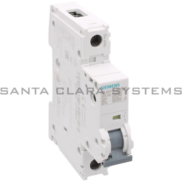 Siemens 5SJ4110-8HG40 Miniature Circuit Breaker | 5SJ4110-8HG40 Product Image