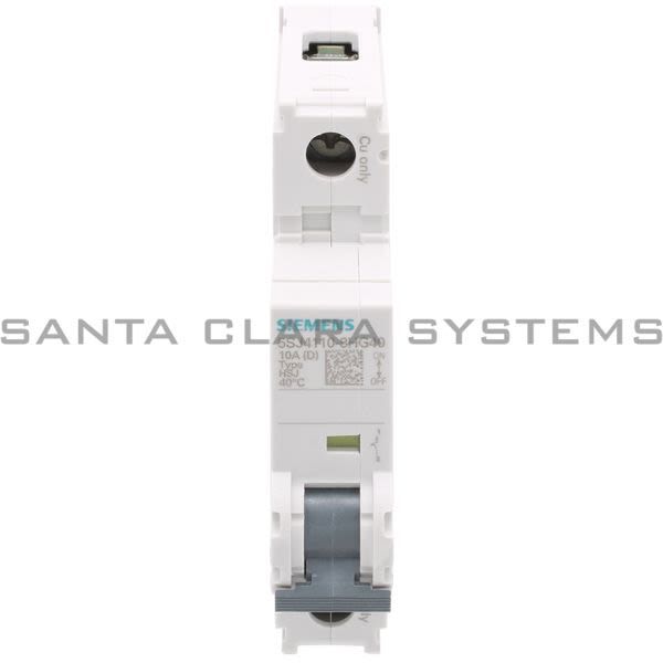 Siemens 5SJ4110-8HG40 Miniature Circuit Breaker | 5SJ4110-8HG40 Product Image