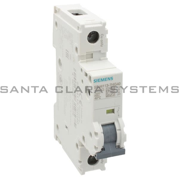 Siemens 5SJ4113-7HG40 Miniature Circuit Breaker | 5SJ4113-7HG40 Product Image