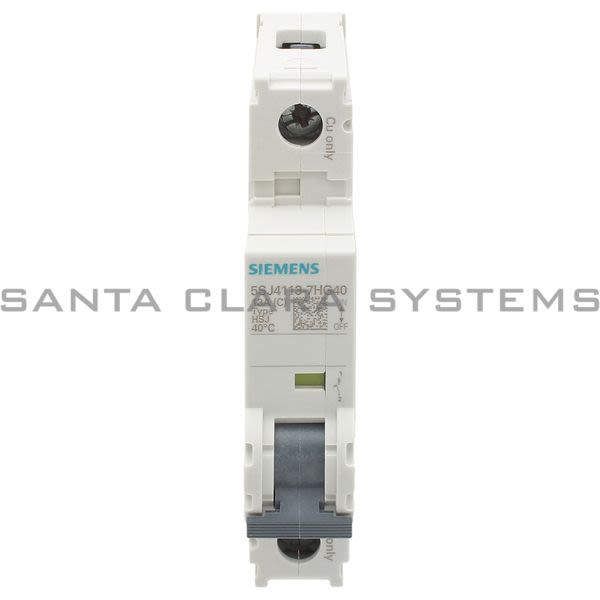 Siemens 5SJ4113-7HG40 Miniature Circuit Breaker | 5SJ4113-7HG40 Product Image