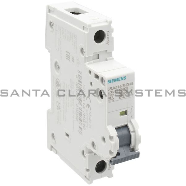Siemens 5SJ4114-7HG40 Miniature Circuit Breaker | 5SJ4114-7HG40 Product Image