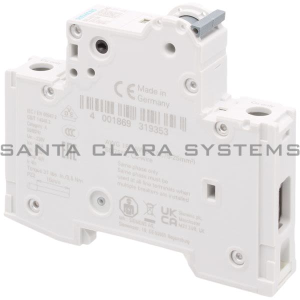 Siemens 5SJ4116-6HG40 Miniature Circuit Breaker | 5SJ4116-6HG40 Product Image