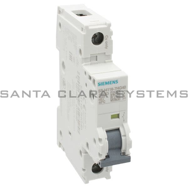 Siemens 5SJ4116-7HG40 Miniature Circuit Breaker | 5SJ4116-7HG40 Product Image