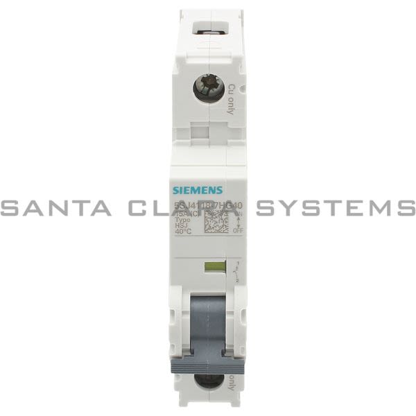 Siemens 5SJ4118-7HG40 Miniature Circuit Breaker | 5SJ4118-7HG40 Product Image
