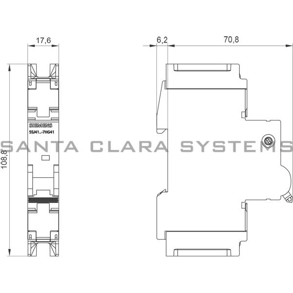 Siemens 5SJ4120-7HG41 Miniature Circuit Breaker | 5SJ4120-7HG41 Product Image
