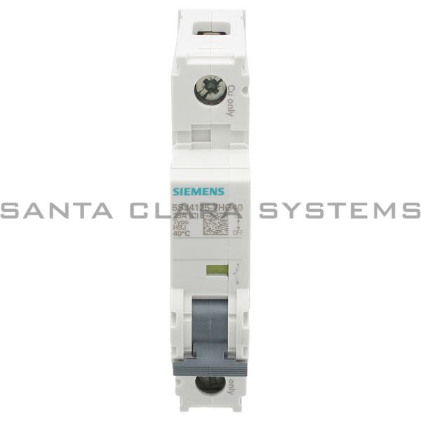 Siemens 5SJ4125-7HG40 Miniature Circuit Breaker | 5SJ4125-7HG40 Product Image