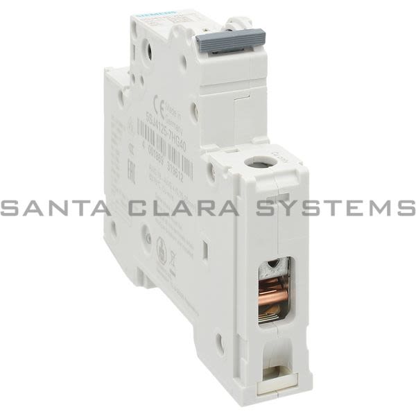 Siemens 5SJ4125-7HG40 Miniature Circuit Breaker | 5SJ4125-7HG40 Product Image