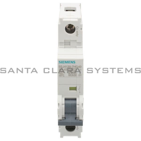 Siemens 5SJ4130-7HG40 Miniature Circuit Breaker | 5SJ4130-7HG40 Product Image