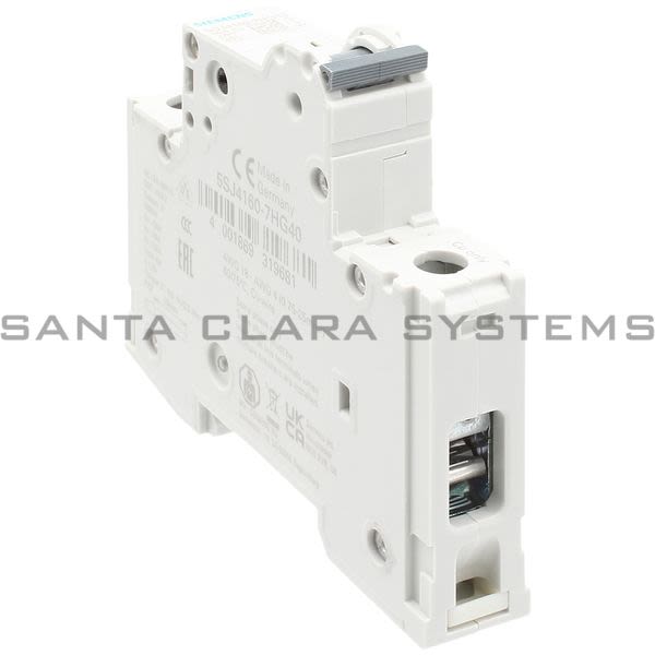Siemens 5SJ4160-7HG40 Miniature Circuit Breaker | 5SJ4160-7HG40 Product Image