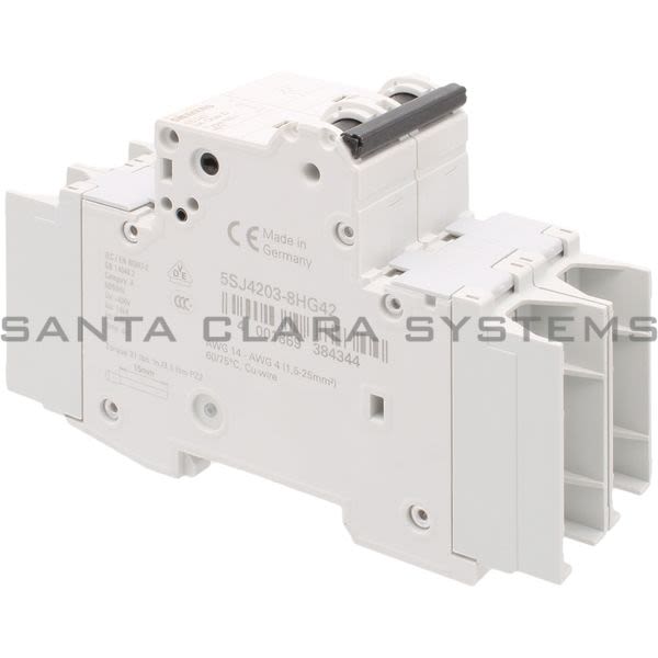 Siemens 5SJ4203-8HG42 Miniature Circuit Breaker | 5SJ4203-8HG42 Product Image