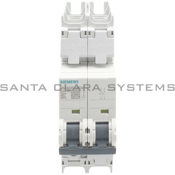 Siemens 5SJ4205-7HG41 Miniature Circuit Breaker | 5SJ4205-7HG41 Product Image