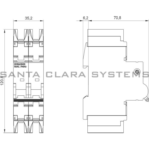 Siemens 5SJ4205-7HG42 Miniature Circuit Breaker | 5SJ4205-7HG42 Product Image