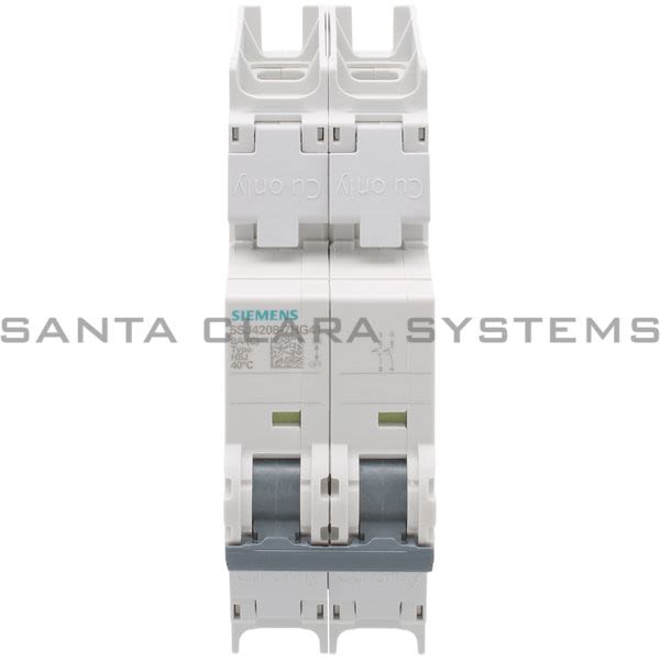 Siemens 5SJ4208-7HG41 Miniature Circuit Breaker | 5SJ4208-7HG41 Product Image
