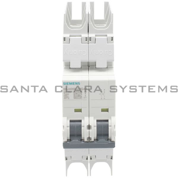 Siemens 5SJ4208-7HG42 Miniature Circuit Breaker | 5SJ4208-7HG42 Product Image