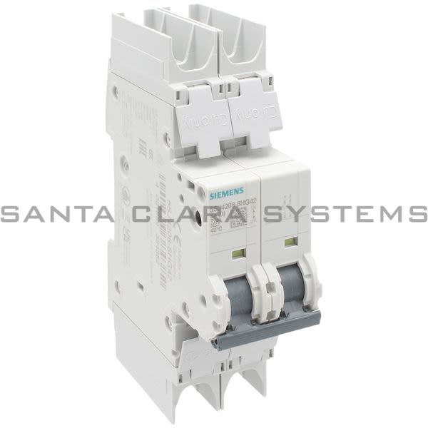 Siemens 5SJ4208-8HG42 Miniature Circuit Breaker | 5SJ4208-8HG42 Product Image